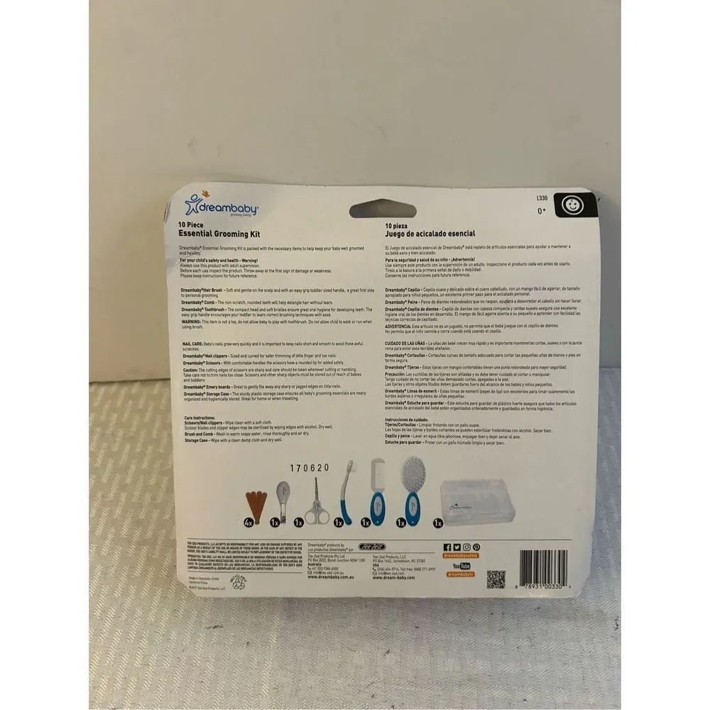 Dream baby‎ essential grooming kit 10 pieces new